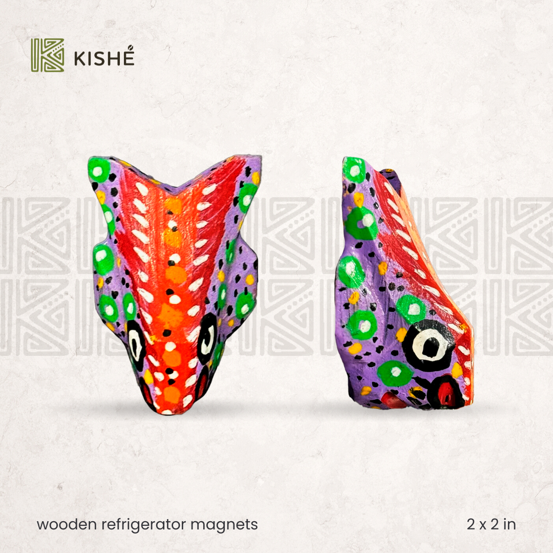 Wooden Refrigerator Magnets