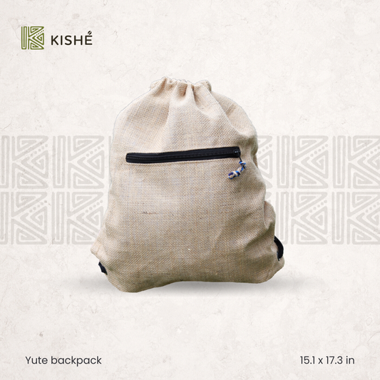 Yute Backpack, Kishé Organics