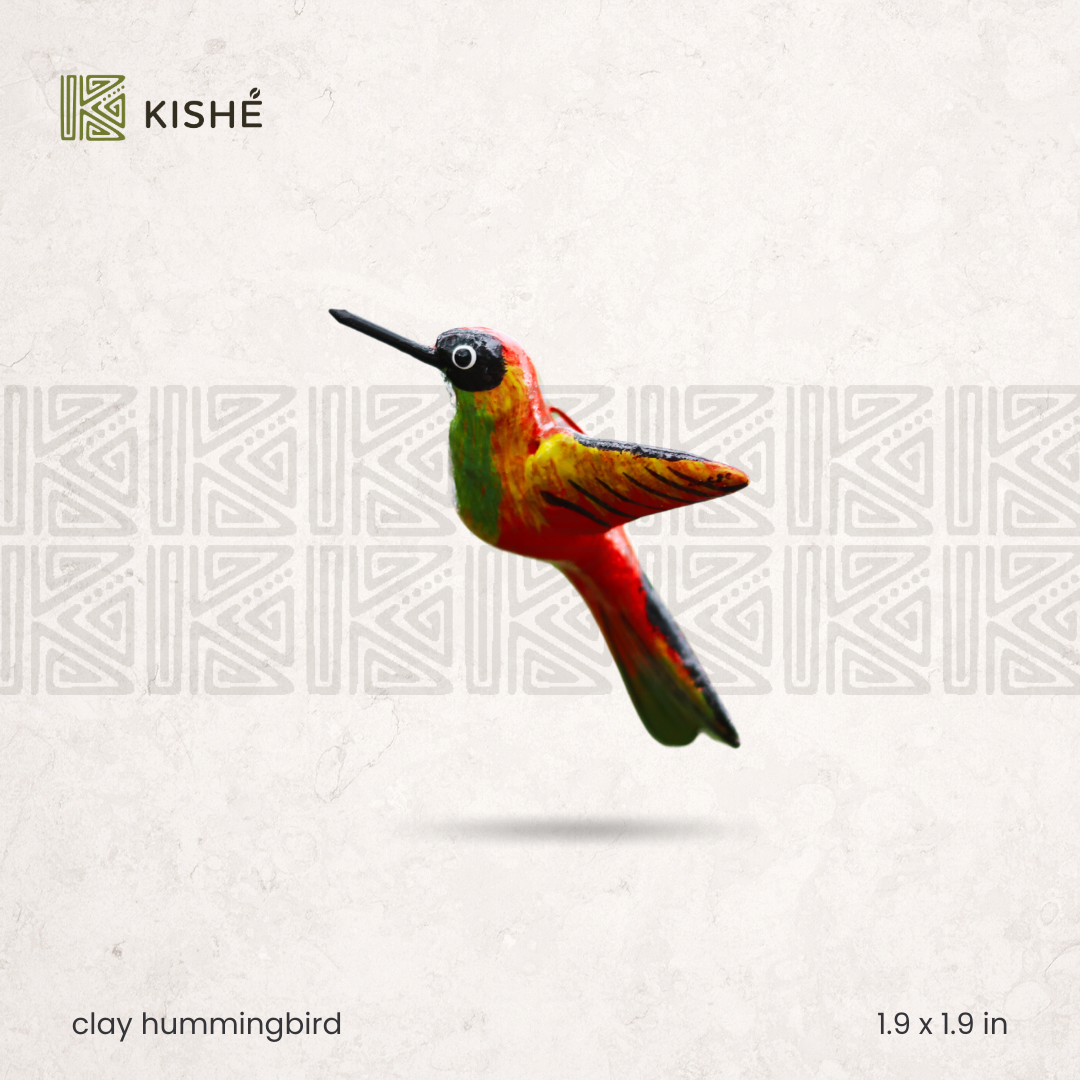 Clay Hummingbird, Kishe Organics