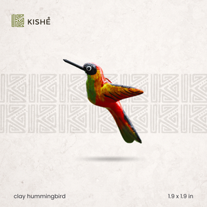 Clay Hummingbird, Kishe Organics